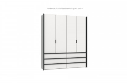 Oxford von Wimex - Falttürenschrank weiß ca. 200 cm breit