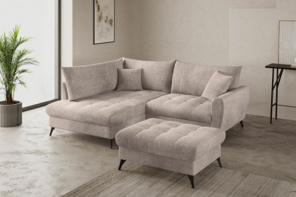 Blackburn II von Nova Via - Eckcouch links taupe