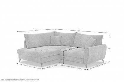 Blackburn II von Nova Via - Eckcouch links taupe