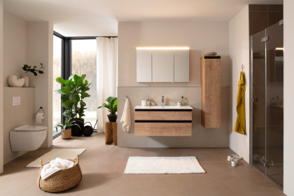 Stockholm von SCHÖNER WOHNEN - Badezimmer in Eiche natur