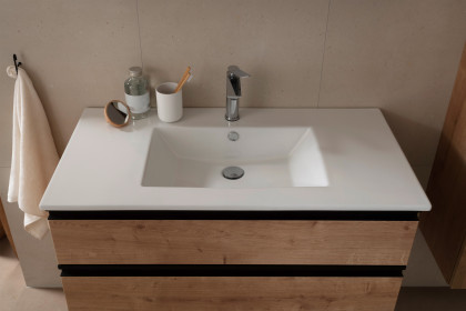 Stockholm von SCHÖNER WOHNEN - Badezimmer in Eiche natur
