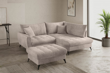 Blackburn II von Nova Via - Eckcouch rechts taupe