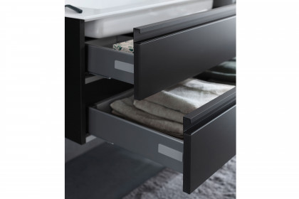 Bilbao von SCHÖNER WOHNEN - Badezimmer in Cosmos Grey matt