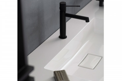 Bilbao von SCHÖNER WOHNEN - Badezimmer in Cosmos Grey matt