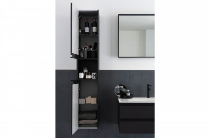 Bilbao von SCHÖNER WOHNEN - Badezimmer in Cosmos Grey matt
