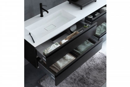 Bilbao von SCHÖNER WOHNEN - Badezimmer in Cosmos Grey matt