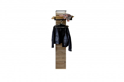 Yonna aus der SCHÖNER WOHNEN-Kollektion - Garderobe Lack weiß/ Kerneiche