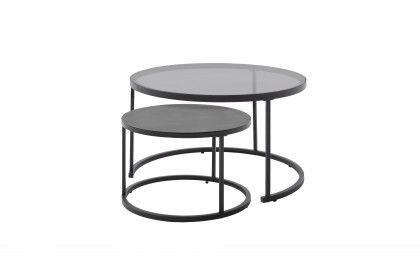 Chester von A Better Place - Couchtisch-Set mit Sicherheitsglastischplatte