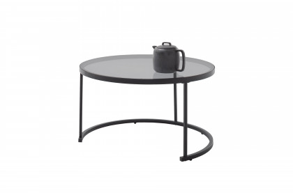 Chester von A Better Place - Couchtisch-Set mit Sicherheitsglastischplatte