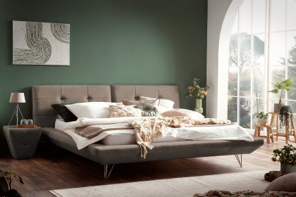 Milano von DONE.® - Polsterbett in Brown