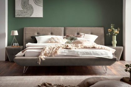 Milano von DONE.® - Polsterbett in Brown