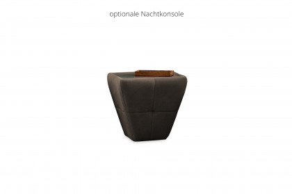 Milano von DONE.® - Polsterbett in Brown