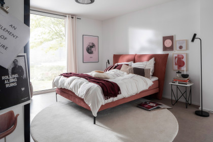 Vita von SCHÖNER WOHNEN - Boxspringbett 180 altrosa