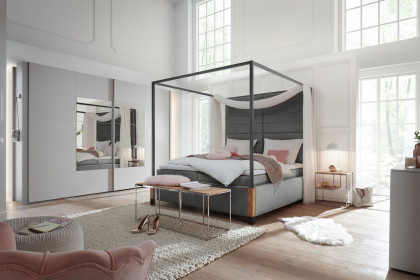 MR My Heaven von Musterring - Polster-Himmelbett KT2 anthrazit