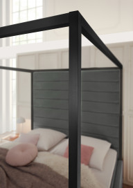 MR My Heaven von Musterring - Polster-Himmelbett KT2 anthrazit