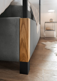 MR My Heaven von Musterring - Polster-Himmelbett KT2 anthrazit