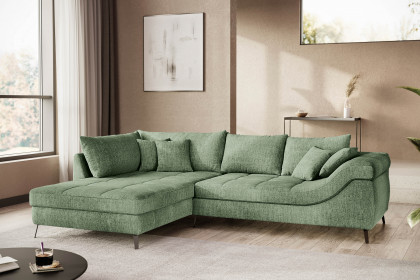 Portofino von Nova Via - Polsterecke links green