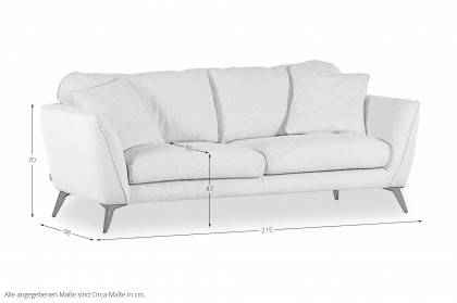 Kaschmir von GUTMANN - XXL-Sofa natur