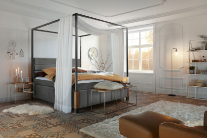 MR My Heaven von Musterring - Polster-Himmelbett KT1 in Anthrazit
