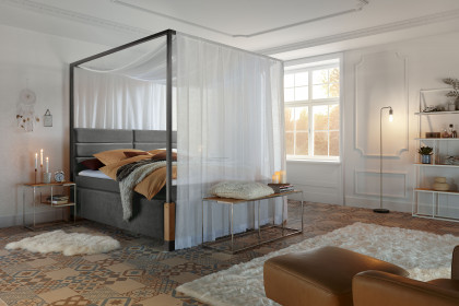 MR My Heaven von Musterring - Polster-Himmelbett KT1 in Anthrazit