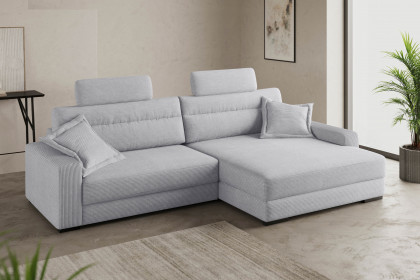 Marcello von Nova Via - Ecksofa rechts warm-grey