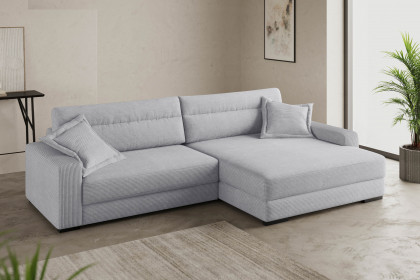 Marcello von Nova Via - Ecksofa rechts warm-grey