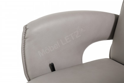 MR Nils von Musterring - Relaxsessel alu