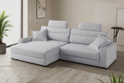 Marcello von Nova Via - Ecksofa links warm-grey