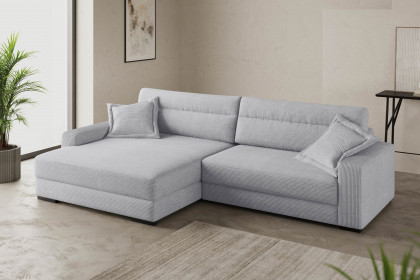 Marcello von Nova Via - Ecksofa links warm-grey