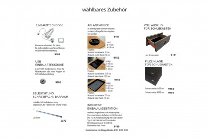 Village von SCHÖNER WOHNEN - Home-Office-Schrank in Lack berry