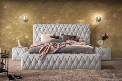 Arian Deluxe von DONE.® - Polsterbett in Silver