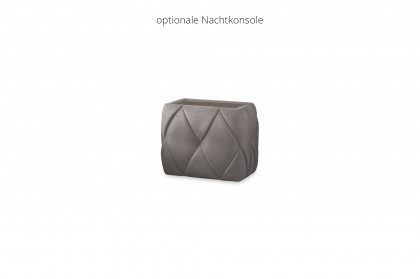 Arian Deluxe von DONE.® - Polsterbett in Silver