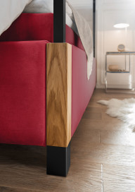 MR My Heaven von Musterring - Polster-Himmelbett KT1 rot