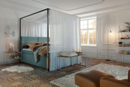 MR My Heaven von Musterring - Polster-Himmelbett KT1 petrol