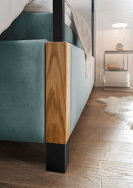 MR My Heaven von Musterring - Polster-Himmelbett KT1 petrol