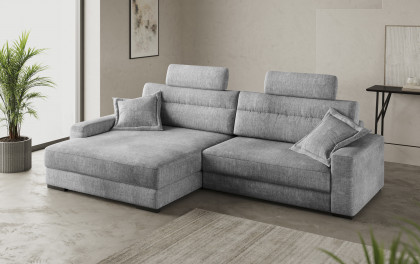 Marcello von Nova Via - Sofa Ausführung links graphite