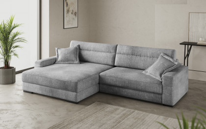 Marcello von Nova Via - Sofa Ausführung links graphite