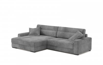 Marcello von Nova Via - Sofa Ausführung links graphite