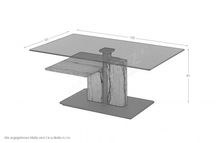 Delmas von A Better Place - Couchtisch mit Lift