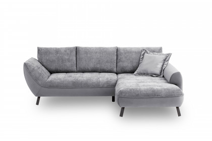 Bellini-LE25 von Exxpo - Ecksofa rechts grey-light-grey