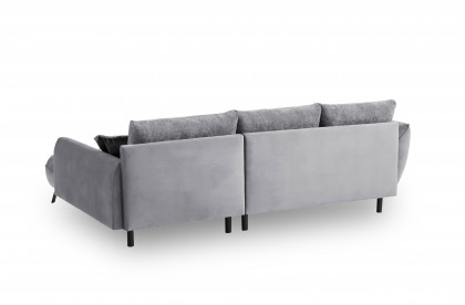 Bellini-LE25 von Exxpo - Ecksofa rechts grey-light-grey