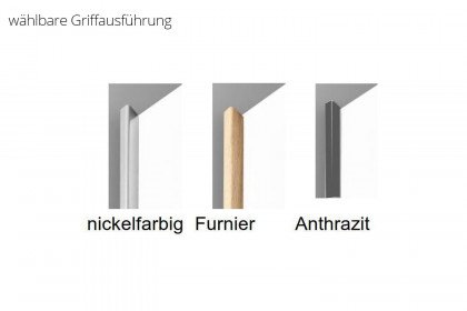 Multiline von SCHÖNER WOHNEN - Schrank mit Schwebetüren und Bauchbinde