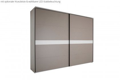 Multiline von SCHÖNER WOHNEN - Schrank mit Schwebetüren und Bauchbinde