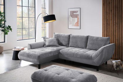 Bellini-LE25 von Exxpo - Ecksofa rechts hellbraun-beige