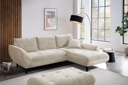 Bellini-LE25 von Exxpo - Ecksofa Variante rechts sand-beige