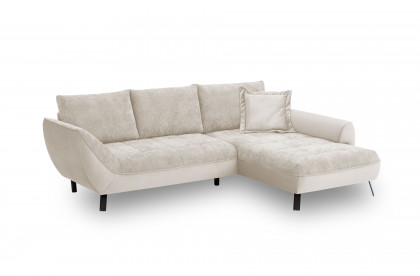 Bellini-LE25 von Exxpo - Ecksofa Variante rechts sand-beige