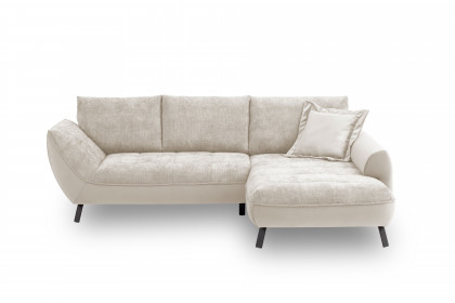 Bellini-LE25 von Exxpo - Ecksofa Variante rechts sand-beige