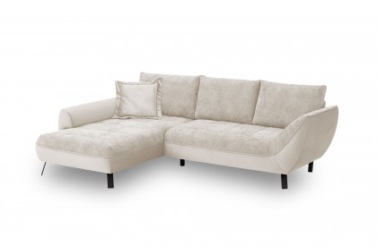 Bellini-LE25 von Exxpo - Ecksofa Variante links sand-beige