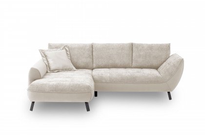 Bellini-LE25 von Exxpo - Ecksofa Variante links sand-beige