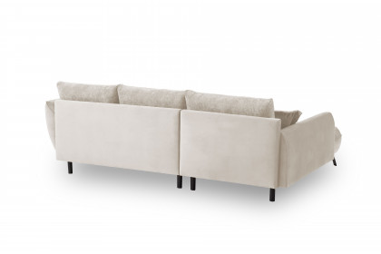 Bellini-LE25 von Exxpo - Ecksofa Variante links sand-beige